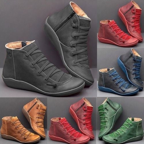 Skórzane Buty Wspierające dla Kobiet