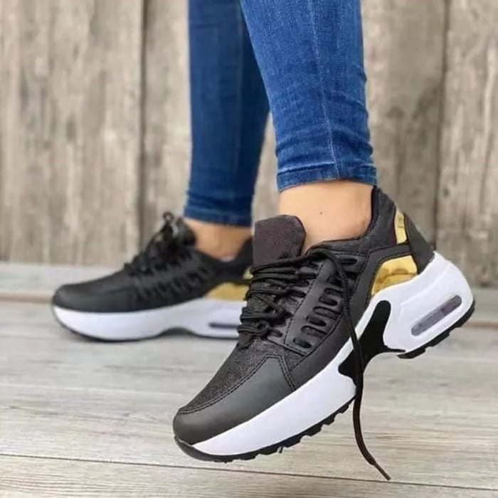 Lekkie Damskie Sneakersy Wspierające Stopy