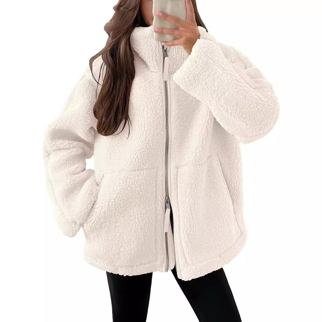 Kobieca Bluza Fleece Oversize