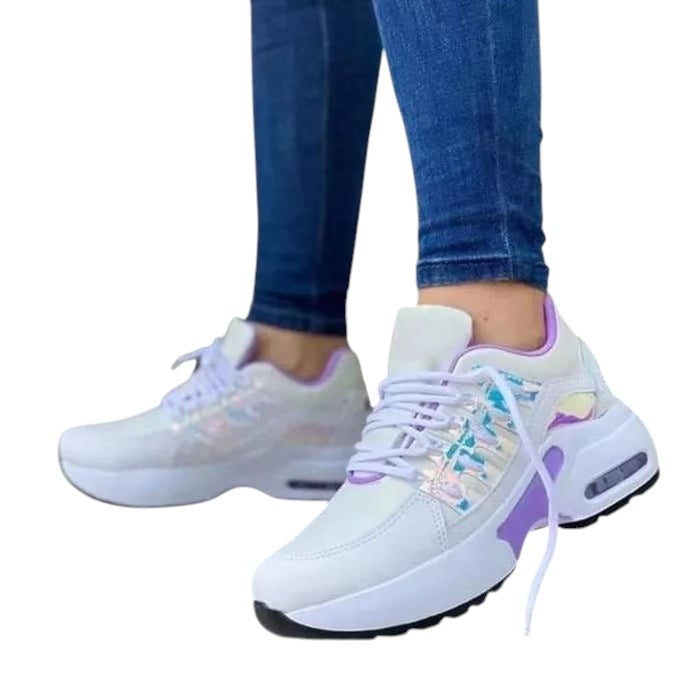Lekkie Damskie Sneakersy Wspierające Stopy