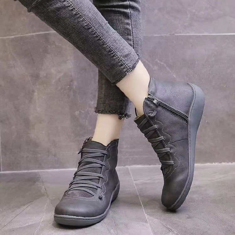 Skórzane Buty Wspierające dla Kobiet