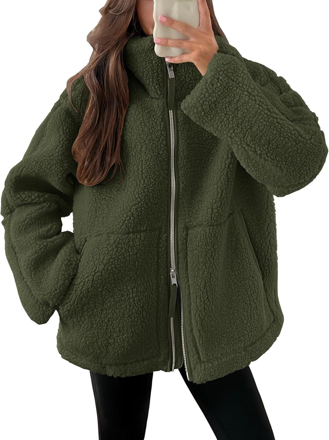 Kobieca Bluza Fleece Oversize