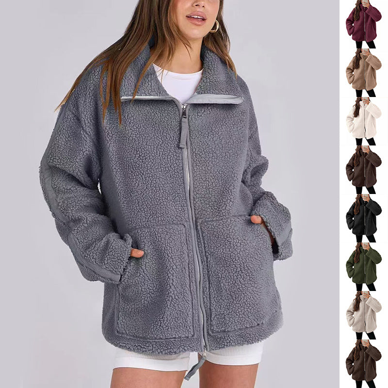 Kobieca Bluza Fleece Oversize