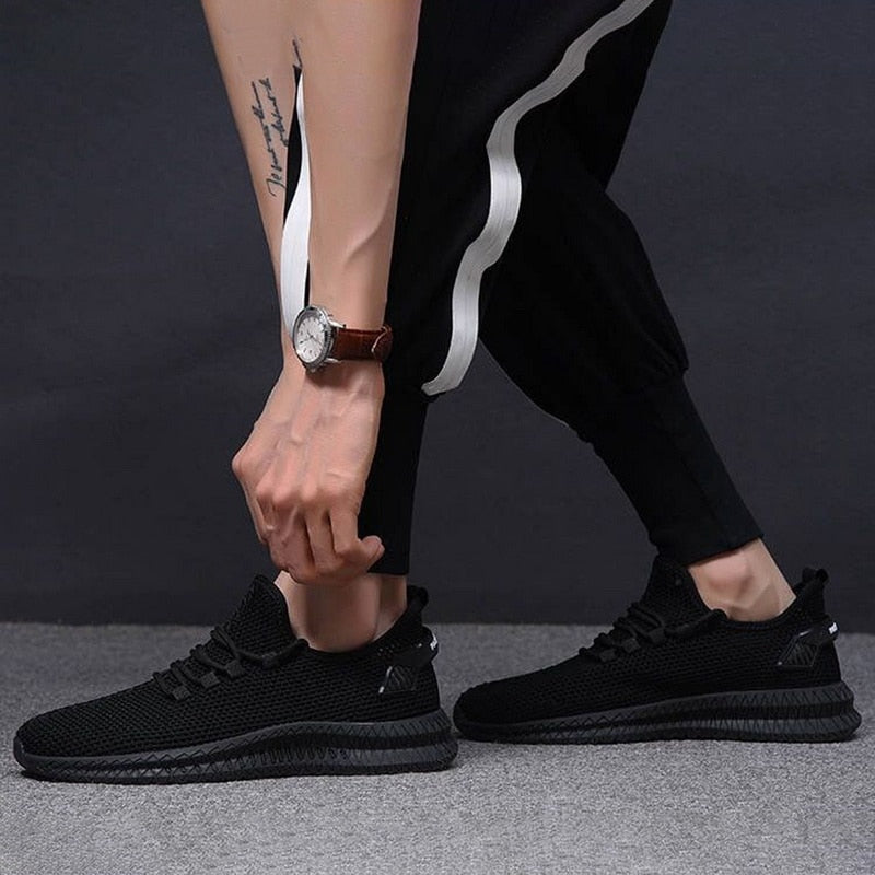 Oddychające męskie buty do biegania