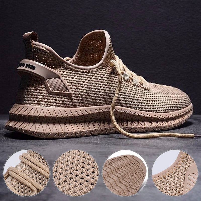 Oddychające męskie buty do biegania