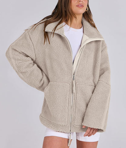 Kobieca Bluza Fleece Oversize