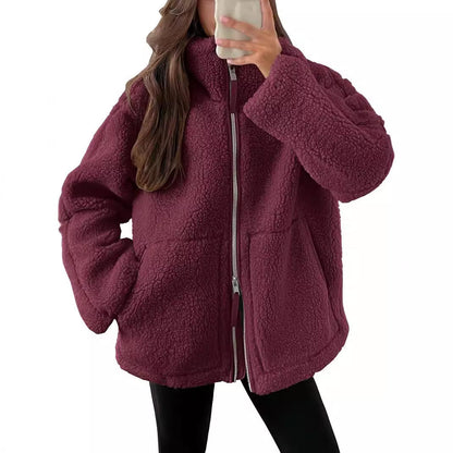 Kobieca Bluza Fleece Oversize
