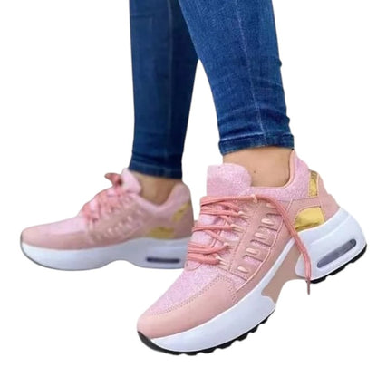 Lekkie Damskie Sneakersy Wspierające Stopy