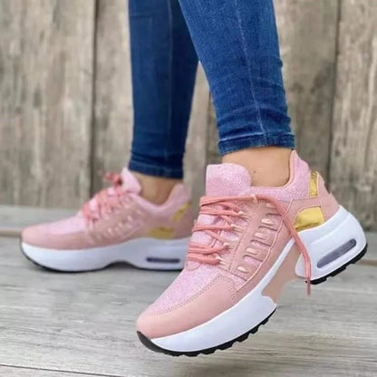 Lekkie Damskie Sneakersy Wspierające Stopy