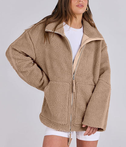 Kobieca Bluza Fleece Oversize