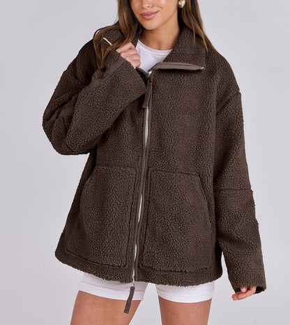 Kobieca Bluza Fleece Oversize