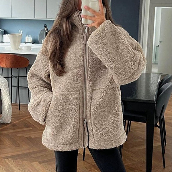 Kobieca Bluza Fleece Oversize
