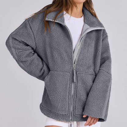 Kobieca Bluza Fleece Oversize