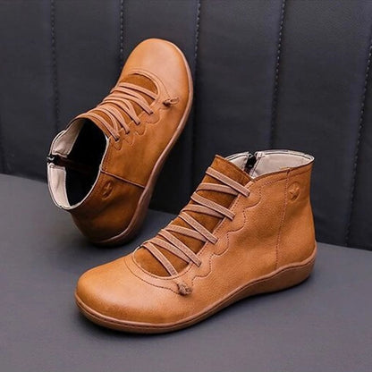 Skórzane Buty Wspierające dla Kobiet
