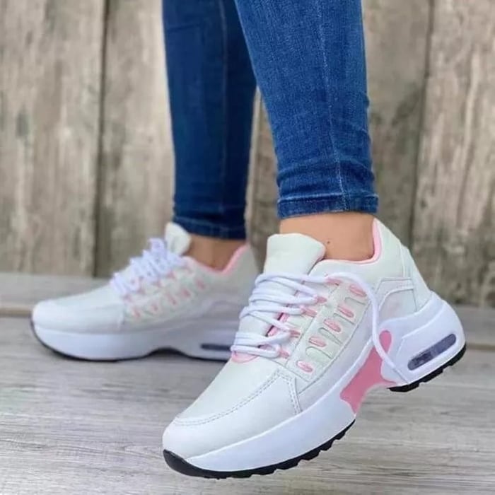 Lekkie Damskie Sneakersy Wspierające Stopy