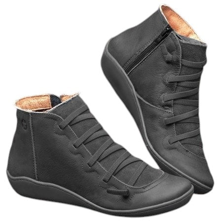 Skórzane Buty Wspierające dla Kobiet