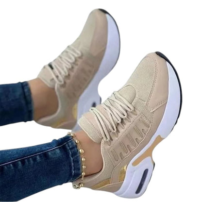 Lekkie Damskie Sneakersy Wspierające Stopy