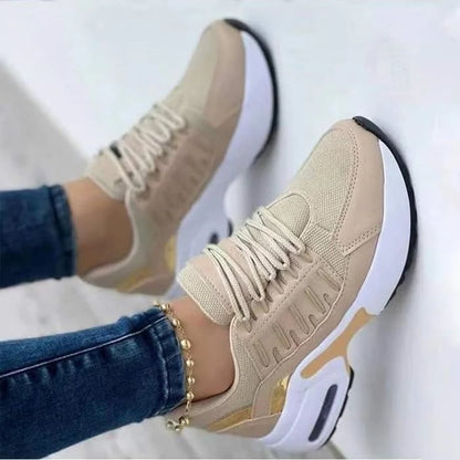 Lekkie Damskie Sneakersy Wspierające Stopy