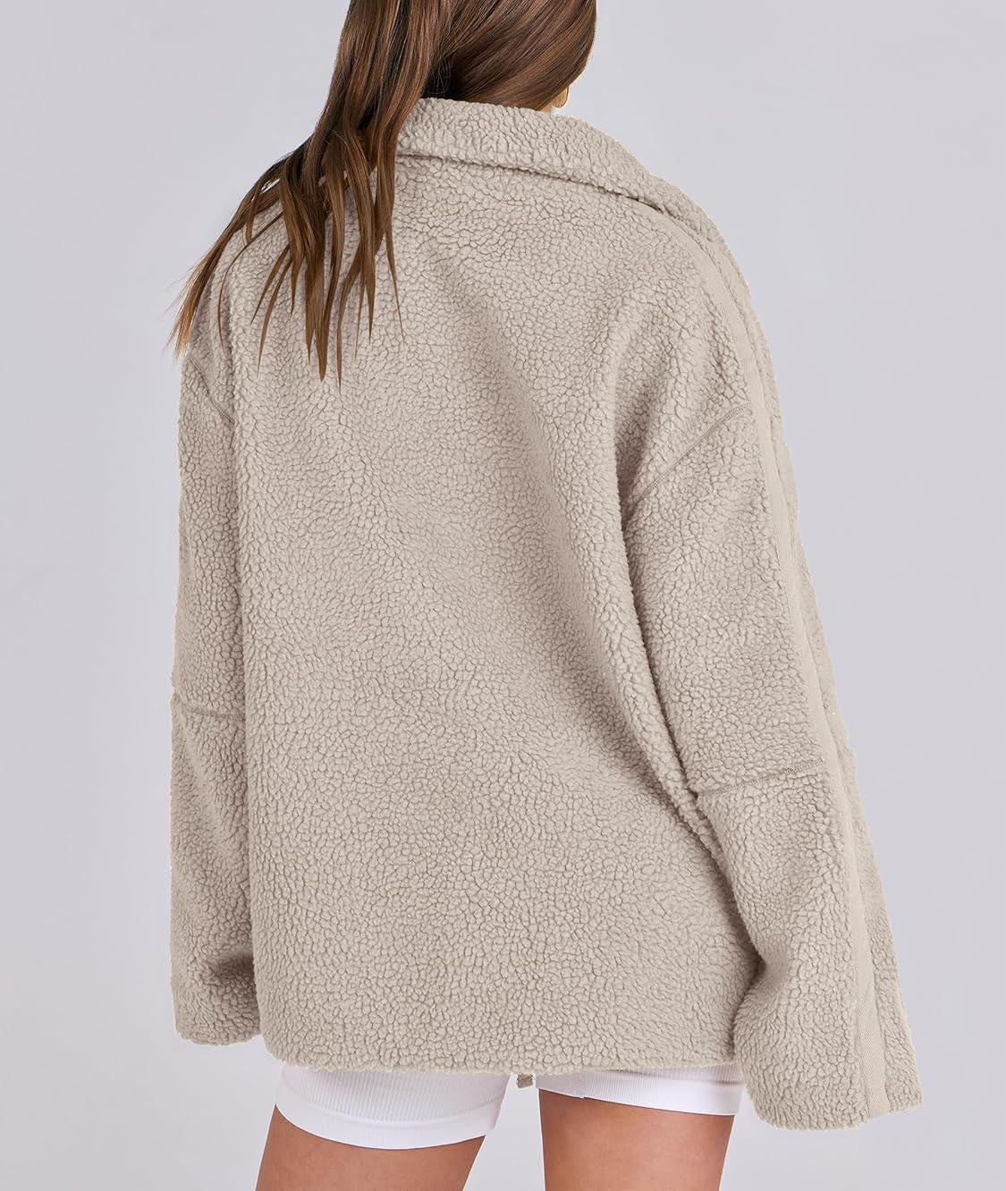 Kobieca Bluza Fleece Oversize