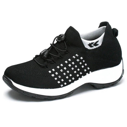 Oddychające damskie sneakersy komfortowe
