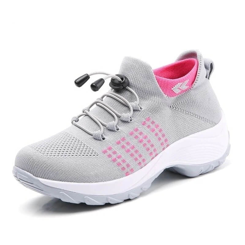 Oddychające damskie sneakersy komfortowe