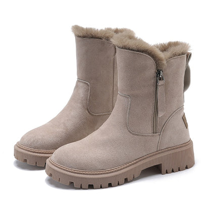 Eleganckie Damskie Buty Zimowe