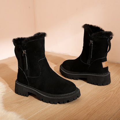 Eleganckie Damskie Buty Zimowe