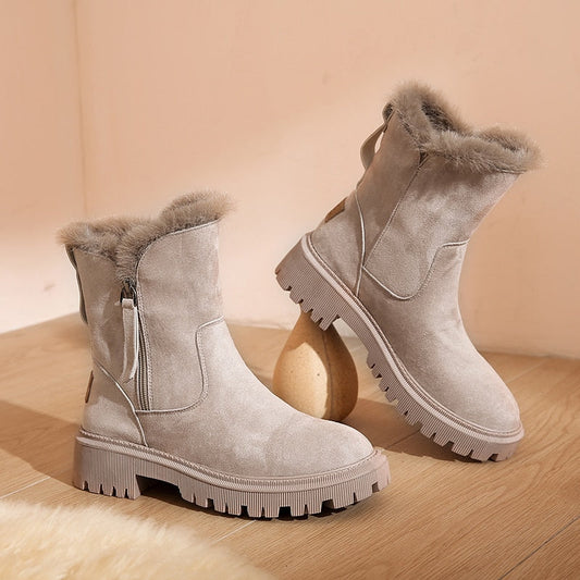 Eleganckie Damskie Buty Zimowe