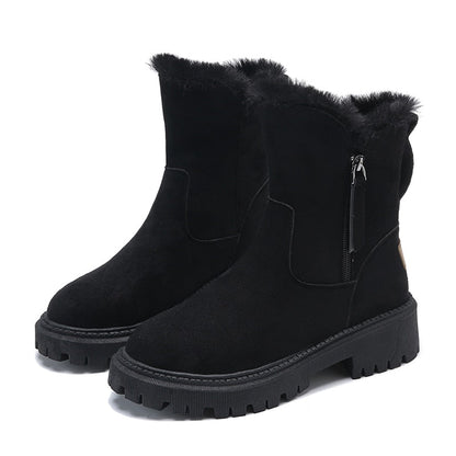 Eleganckie Damskie Buty Zimowe