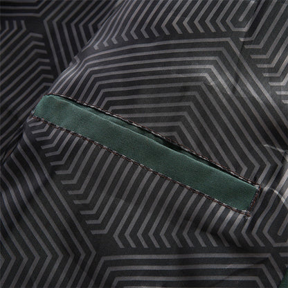 Męska Kurtka Vintage w Stylu Militarnym